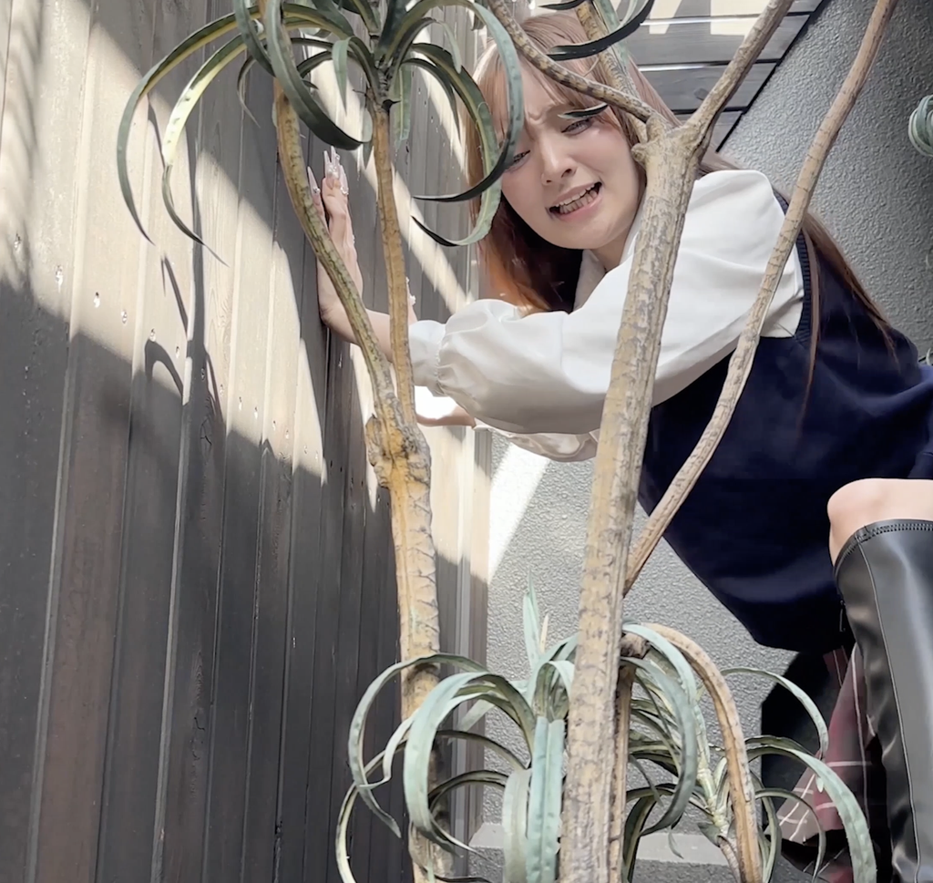 【完全顔出し】ハーフ美女(森香澄似)コンカフェ嬢と制服デート